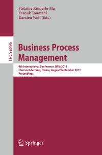 Book Cover for Business Process Management by BPM Conference, Stefanie RinderleMa, Farouk Toumani, Karsten Wolf