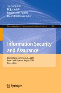 Book Cover for Information Security and Assurance by International Conference on Information Security and Assurance, Taihoon Kim