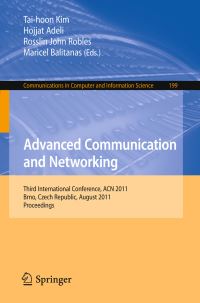 Book Cover for Advanced Communication and Networking by ACN 2011, Taihoon Kim