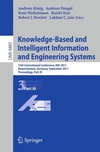 Book Cover for Knowledge-Based and Intelligent Information and Engineering Systems Part III by International Conference on KnowledgeBased Intelligent Information Engineering Systems, Andreas Koenig