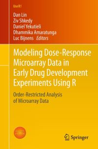 Book Cover for Modeling Dose-Response Microarray Data in Early Drug Development Experiments Using R by Dan Lin