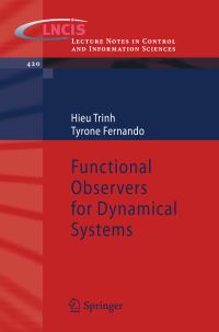 Book Cover for Functional Observers for Dynamical Systems by Hieu Trinh, Tyrone Fernando