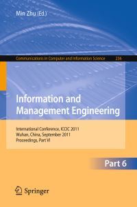 Book Cover for Information and Management Engineering by Information and Control International Conference on Computing, Min Zhu