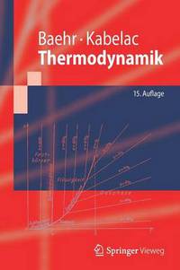 Book Cover for Thermodynamik by Hans Dieter Baehr, Stephan Kabelac