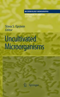 Book Cover for Uncultivated Microorganisms by Slava S Epstein