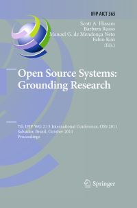 Book Cover for Open Source Systems by International Conference on Open Source Systems, Scott Hissam