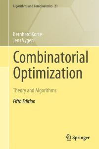 Book Cover for Combinatorial Optimization by B H Korte, Jens Vygen