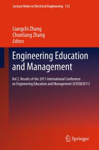 Book Cover for Engineering Education and Management. Volume 2 by International Conference on Engineering Education and Management