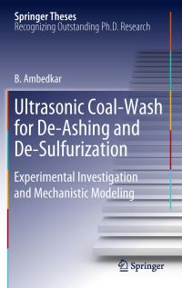 Book Cover for Ultrasonic Coal-Wash for De-Ashing and De-Sulfurization by B. Ambedkar
