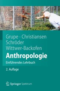 Book Cover for Anthropologie by Gisela Grupe, Kerrin Christiansen, Inge Schröder, Ursula WittwerBackofen