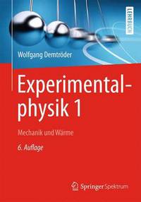 Book Cover for Experimentalphysik 1 by Wolfgang Demtröder