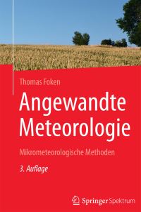 Book Cover for Angewandte Meteorologie by Thomas Foken