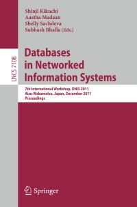 Book Cover for Databases in Networked Information Systems by DNIS 2011, Shinji Kikuchi