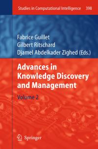 Book Cover for Advances in Knowledge Discovery and Management. Volume 2 by EGC 2010, Fabrice Guillet, Gilbert Ritschard, Djamel A Zighed