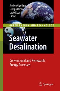 Book Cover for Seawater Desalination by Andrea Cipollina, Giorgio Micale, Lucio Rizzuti