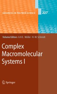 Book Cover for Complex Macromolecular Systems I by Axel H E Müller, HansWerner Schmidt