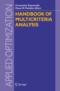 Book Cover for Handbook of Multicriteria Analysis by Constantin Zopounidis, Panos M Pardalos