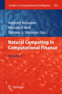 Book Cover for Natural Computing in Computational Finance by Anthony Brabazon, Michael ONeill, Dietmar G Maringer