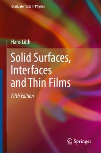 Book Cover for Solid Surfaces, Interfaces and Thin Films by Hans Lüth