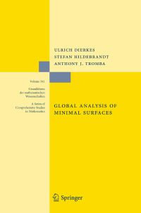 Book Cover for Global Analysis of Minimal Surfaces by Ulrich Dierkes, Stefan Hildebrandt, Anthony Tromba