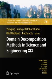 Book Cover for Domain Decomposition Methods in Science and Engineering XIX by Yunqing Huang, Ralf Kornhuber, Olof Widlund, Jinchao Xu