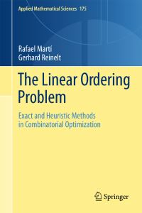 Book Cover for The Linear Ordering Problem by Rafael Martí, Gerhard Reinelt