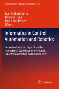 Book Cover for Informatics in Control Automation and Robotics by Juan Andrade Cetto, Joaquim Filipe, JeanLouis Ferrier