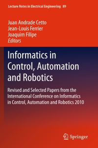 Book Cover for Informatics in Control, Automation and Robotics by Juan Andrade Cetto, JeanLouis Ferrier, Joaquim Filipe