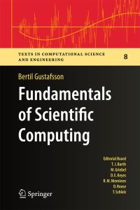 Book Cover for Fundamentals of Scientific Computing by Bertil Gustafsson