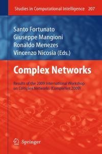 Book Cover for Complex Networks by Ronaldo Menezes, Santo Fortunato, Giuseppe Mangioni, Vincenzo Nicosia