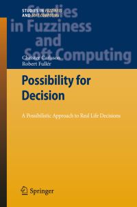 Book Cover for Possibility for Decision by C Carlsson, Robert Fullér
