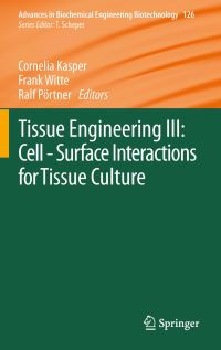 Book Cover for Tissue Engineering III by Cornelia Kasper, Frank Witte, Ralf Pörtner, I. Bartsch