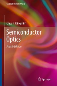 Book Cover for Semiconductor Optics by Claus F Klingshirn