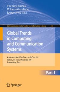 Book Cover for Global Trends in Computing and Communication Systems by P Venkata Krishna, M Rajasekhara Babu, Ezendu Ariwa