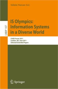 Book Cover for IS Olympics by CAiSE Forum