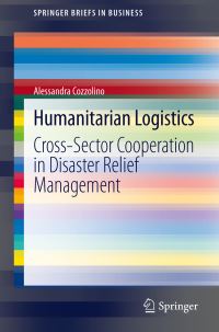 Book Cover for Humanitarian Logistics by Alessandra Cozzolino