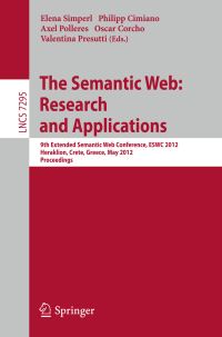 Book Cover for The Semantic Web by Extended Semantic Web Conference, Elena Simperl