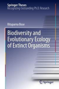 Book Cover for Biodiversity and Evolutionary Ecology of Extinct Organisms by Rituparna Bose