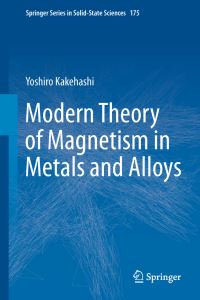 Book Cover for Modern Theory of Magnetism in Metals and Alloys by Yoshiro Kakehashi