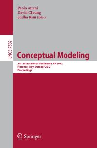 Book Cover for Conceptual Modeling by International Conference on Conceptual Modeling, Paolo Atzeni, David Cheung, Sudha Ram