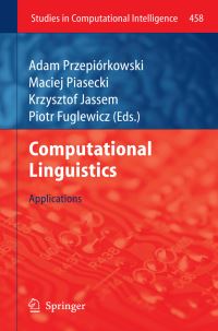 Book Cover for Computational Linguistics by Piotr Fuglewicz, Krzysztof Jassem, Maciej Piasecki, Adam Przepiórkowski