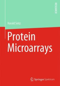 Book Cover for Protein Microarrays by Harald Seitz
