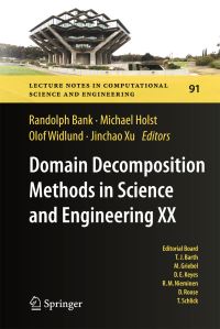 Book Cover for Domain Decomposition Methods in Science and Engineering XX by International Conference on Domain Decomposition Methods for Partial Differential Equations