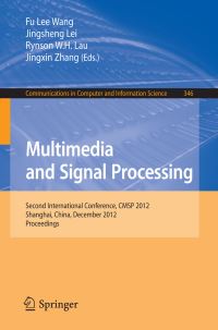 Book Cover for Multimedia and Signal Processing by CMSP Conference
