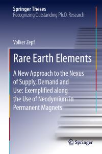 Book Cover for Rare Earth Elements by Volker Zepf