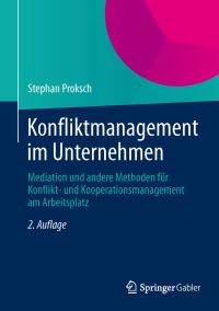 Book Cover for Konfliktmanagement Im Unternehmen by Stephan Proksch