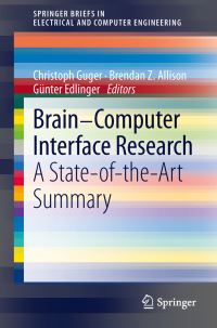 Book Cover for Brain-Computer Interface Research by Christoph Guger, Brendan Z Allison, Günter Edlinger