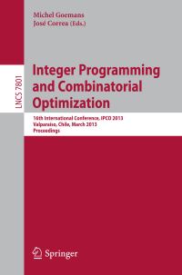 Book Cover for Integer Programming and Combinatorial Optimization by Conference on Integer Programming and Combinatorial Optimization