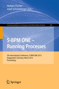 Book Cover for S-BPM ONE - Running Processes by SBPM ONE Conference