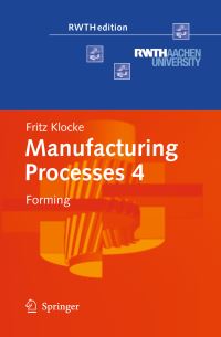 Book Cover for Manufacturing Processes 4 by Fritz Klocke
